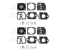 VGOL Kit Di Riparazione Carburatore Da 2 Set Compatibile Con Stihl FS38 FS55 HS45 BG45 Compatibile Con Zama C1Q-S Decespugliatori Serie