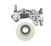 VGOL Kit Ingranaggio A Vite Senza Fine Per Pompa Olio Per Motosega Compatibile Con Pezzi Di Ricambio Per Motosega Cinese 5200 4500 5800 58cc 52cc 45cc