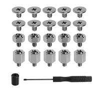 VGOL M.2 SSD NVMe Kit di montaggio Viti per scheda madre PC Compatibile con schede madri ASUS con perno e cacciavite Parti del computer