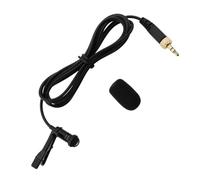 VGOL Microfono Lavalier Omnidirezionale TRS Da 3,5 Mm Microfono Audio Wireless Con Copertura In Spugna Compatibile Con Sennheiser EW100 EW300 EW500 SK100 1,5 M