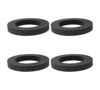 VGOL Rondella Piatta In Schiuma A Ciambella Da 4 Pezzi 92x55x12 Mm Sostituisce La Guarnizione PP0034 Compatibile Con Viva Da 1 1/2 Pollici Per Collegamento A Cassetta E Tazza Per WC A Stretto Contatto