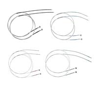 VGOL Set completo di 8 corde per violino E/A/D/G, con anima in acciaio, adatte per corde in acciaio con testa a sfera nichelata