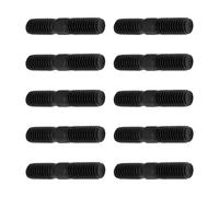 VGOL Set Di 10 Viti Doppie Per Collettore Di Scarico Per Motocicletta M6x30mm Compatibile Con Puch Maxi