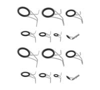VGOL Set Di 14 Pezzi Di Anelli Per Canne Da Pesca Kit Di Riparazione Per Canne Da Pesca A Lunga Distanza (1,8cm 1,4cm 1,1cm 0,8cm 0,6cm 0,5cm 0,5cm)