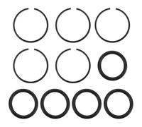 VGOL Set Di 5 Anelli Di Ritegno E O-ring Per Attacco Pistola A Percussione Da 1 Pollice E 25,4 Mm