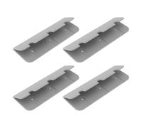VGOL Staffa per Sedile Gonfiabile Rib da 4 Pezzi 17,4 X 6 Cm per Gommoni E Barche Gonfiabili (Grigio)