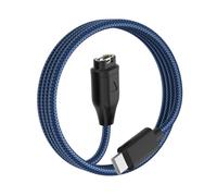 VGowosan Cavo di ricarica in nylon per Garmin Watch Forerunner 55 255, Fenix 5 5S 5X Plus 6 6S 6X Pro 7 7S 7X, Vívoactive 3 4 4S, Approach S10 S40 S60, Venu Sq 2 Plus, Instinct
