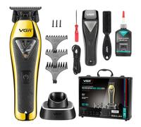 VGR 994 Tagliacapelli Professionale per Uomo con Motore Vector 10000 Rpm, Tagliacapelli per Barba, T-Blade DLC per Parrucchieri