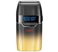VGR Rasoio elettrico da uomo, 9000 giri/min, batteria ricaricabile USB-C da 150 minuti, rasoio professionale da barbiere, per barba, viso, testa calva, rasoi ravvicinati