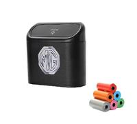 VGTDCDT 2 Pezzi Pattumiera per Auto con Coperchio per MG Mulan 2022 -, Impermeabile con 150 Sacchetti Pattumiera per Casa, Ufficio, Cucina