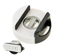 Vgvgaj Supporto per Ciabatta Elettrica - Con Montaggio Senza Fori - Supporto da Parete per Ciabatta Elettrica,per Casa Cucina Camera Soggiorno Bagno Ufficio Comodino Scaffale TV