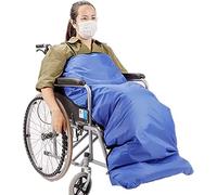 VGVSBG Copri scaldavivande per Sedia a rotelle, Copri Sedia a rotelle in Pile Copri Gambe Caldo, Sacco Termico per la Parte Inferiore del Corpo Avvolgimento Universale per Sedia