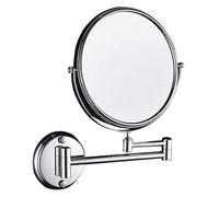 VGVSBG Specchio per Il Trucco a Parete Specchio per Il Bagno sospeso Specchio Rotante da 6 Pollici Specchio telescopico Doppia Faccia Ingrandimento 3X Bellezza