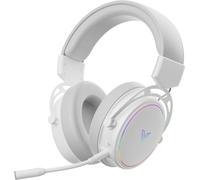Rapoo VH800 - Cuffie wireless da gioco Over-Ear, microfono flessibile con muto, cuscinetti auricolari in ecopelle, batteria 46 ore, cuffie Bluetooth e 2,4 GHz PC/Mac/Xbox One/PS4/Nintendo Switch,
