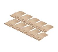 vhbw 100x sacchetto compatibile con Rowenta Allround NT-Modelle, BP 61 Enduro, Multikraft 29 L, RD 400 aspirapolvere - 30cm x 17,5cm Marrone