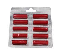vhbw 10x Bastoncino profumato Universale per aspirapolvere ad es. Compatibile con AEG, Miele, Vorwerk, Bosch, Siemens - Deodorante, Rosa, Rosso