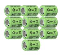 vhbw 10x batteria sostituisce 1/3AAA per modellismo (150mAh, 1,2V, NiMH)