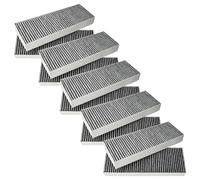 vhbw 10x Filtro a carboni attivi compatibile con Bora serie BHU, BFIU series, BFIAS, BFIA, Basic, BIAS cappe aspiranti - 34 x 12,2 x 4,25 cm