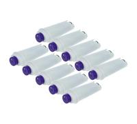 vhbw 10x filtro dell'acqua compatibile con DeLonghi ESAM 4500, ESAM 5400 EX1 macchina da caffè automatica, macchinetta per espresso - bianco