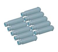 vhbw 10x filtro dell'acqua compatibile con Krups Espresseria Automatic EA8280pn macchina da caffè automatica, macchinetta per espresso - grigio