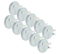 vhbw 10x Li-Ion Batteria a bottone di ricambio sostituisce Maxell CR2050HR 350mAh 3V adatta a batterie per modellismo, luci solari ecc.