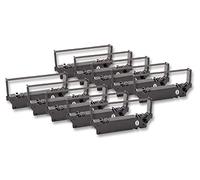 vhbw 10x nastro in nylon compatibile con stampante ad aghi Star Micronics MD-712, MD-742, MD712, MD742, SP-700, SP700