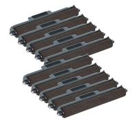vhbw 10x nastro inchiostrato compatibile con Fujitsu G820, G810, G-820, G-810 calcolatrice registratore di cassa - Rullo inchiostratore viola