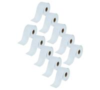vhbw 10x rotolo etichette 51mm x 89mm (300 etichette) compatibile con Dymo LabelWriter 4XL, 450 Twin Turbo, 5XL etichettatrice bianco