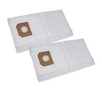 vhbw 10x sacchetti compatibile con Menzer VC 760 aspirapolvere - in microfibra, bianco
