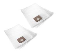 vhbw 10x sacchetti compatibile con Nilfisk Multi 20, 20 CR, 20 CR EU, 20 Inox, 20 T, 20 T INOX, 30 Inox, 30 T aspirapolvere - in microfibra, bianco