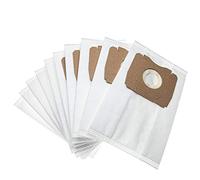 vhbw 10x sacchetto compatibile con AEG Vampyrino EC, LX, RX, S, SX, E, Space, Öko aspirapolvere - in microfibra, small, 23,9cm x 15cm, bianco