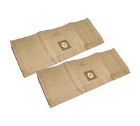vhbw 10x sacchetto compatibile con Bosch AdvancedVac 20 aspirapolvere - 29,5cm x 26cm Marrone