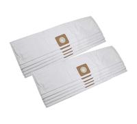 vhbw 10x sacchetto compatibile con Bosch UniversalVac 15 aspirapolvere - microfibra, 83cm x 19,9cm Bianco