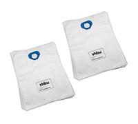 vhbw 10x sacchetto compatibile con BVC C 600, Compact 600, Junior, Junior Super, S 500, S 600, S 700 aspirapolvere - 34cm x 33cm Bianco