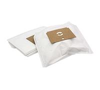 vhbw 10x sacchetto compatibile con DeLonghi Quick 1250, 1350 aspirapolvere - 29cm x 27cm Bianco