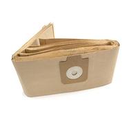 vhbw 10x sacchetto compatibile con Elektrolux DP-9000, DP9000, DP9000 Panther, DP9000D, E22, HZ173 aspirapolvere - carta, 95,5cm x 17cm Marrone