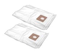 vhbw 10x sacchetto compatibile con Fein Dustex 25L aspirapolvere- microfibra, volume di 35l, 30cm x 28cm Bianco