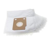 vhbw 10x sacchetto compatibile con Hoover SC 231 Alpina, SC230 Compact Super Sprint aspirapolvere - microfibra, 28cm x 24cm Bianco