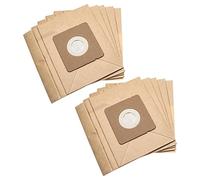 vhbw 10x sacchetto compatibile con Moulinex MO152301/4Q0, MO1523, MO152601/4Q0 aspirapolvere - carta, 17,7cm x 17,5cm color sabbia
