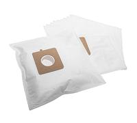 vhbw 10x sacchetto compatibile con Moulinex Zélio 4006 01, Zélio 4011 01 aspirapolvere - in microfibra, 30,5cm x 17cm, bianco