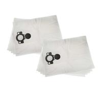 vhbw 10x sacchetto compatibile con Nilfisk Aero 21-01 PC, 21-21 PC Inox, 21-21 PC, 25-11, 21-01 PC Inox aspirapolvere - 32cm x 23cm Bianco