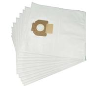 vhbw 10x sacchetto compatibile con Nilfisk/Alto Attix 30, 30-01, 30-11 PC, 30-21 PC, 350-01, 360-11, 360-21 aspirapolvere - 45cm x 32cm Bianco