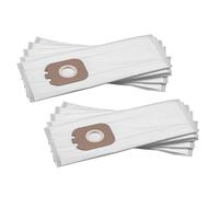 vhbw 10x sacchetto compatibile con Rowenta Powerline Extreme RH8020-RH8055 WA aspirapolvere - microfibra, 30cm x 13cm Bianco