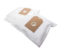 vhbw 10x sacchetto compatibile con Siemens tipo K aspirapolvere - tipo K 27cm x 21cm Bianco