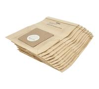 vhbw 10x sacchetto compatibile con Siemens Super S, S 420 electronic, XL, XS, XS Dino aspirapolvere- carta, 25cm x 19cm