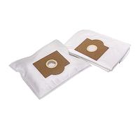 vhbw 10x sacchetto compatibile con Tefal Filter Plus Luxe 4640, 4645, 4650, 4655 aspirapolvere - 30cm x 22cm Bianco