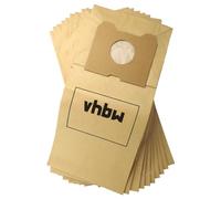 vhbw 10x sacchetto sostituisce Menalux 3385 P per aspirapolvere - 22cm x 19,5cm color sabbia