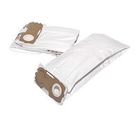 vhbw 10x sacchetto sostituisce Swirl V62 per aspirapolvere - in microfibra, 21,5cm x 18cm, bianco