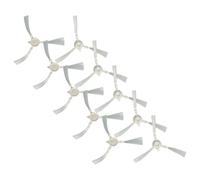vhbw 10x Spazzola Tonda sostituisce Rowenta ZR720002 per Robot aspiratore - 10x Spazzola Laterale, Set di spazzole