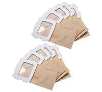 vhbw 10x turbo-filtro compatibile con Makita BO3700, BO3710, BO3711, BO4555, BO4558, BO4565 levigatrice - Sacchetto in carta per polvere (set)